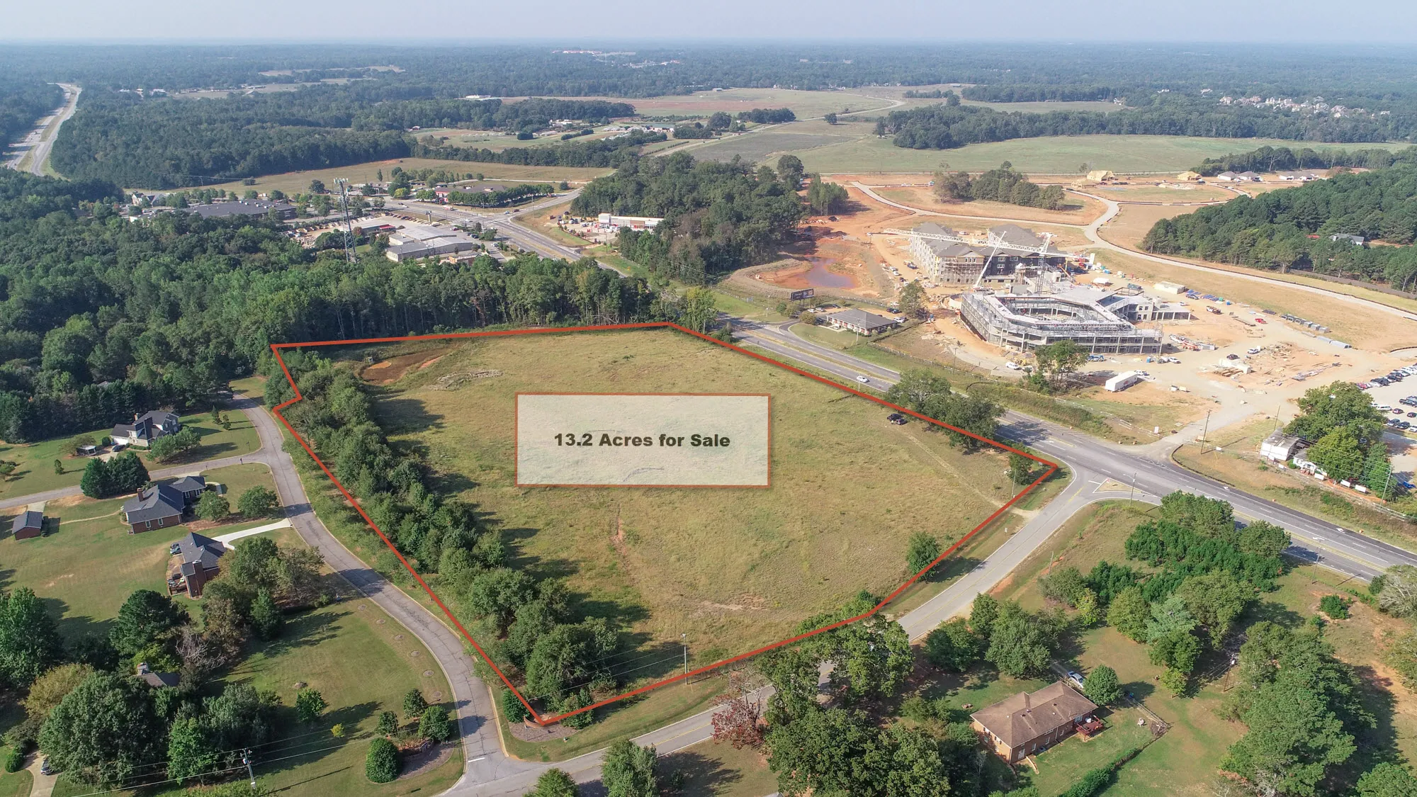 commercial development site Oconee County Georgia — Macon Hwy frontage